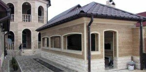 наши работы из травертина